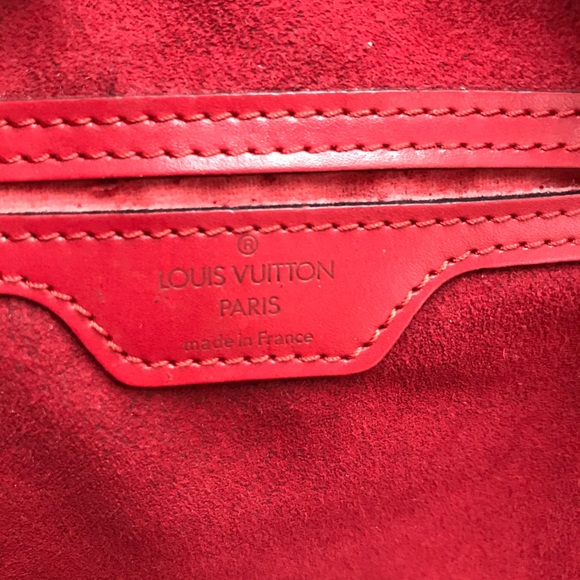 LOUIS VUITTON MABILLON BACKPACK EPI RED VI0029  FINAL SALE - Picture 5 of 8